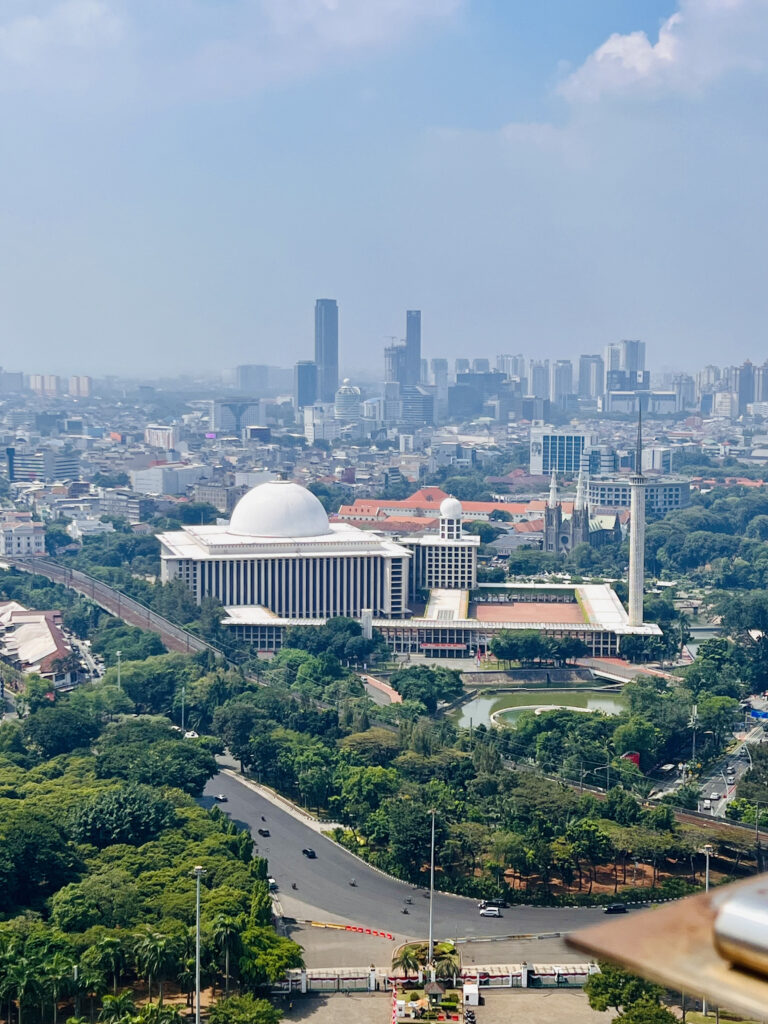 Istiqlal Moschee in Jakarta, Indonesien